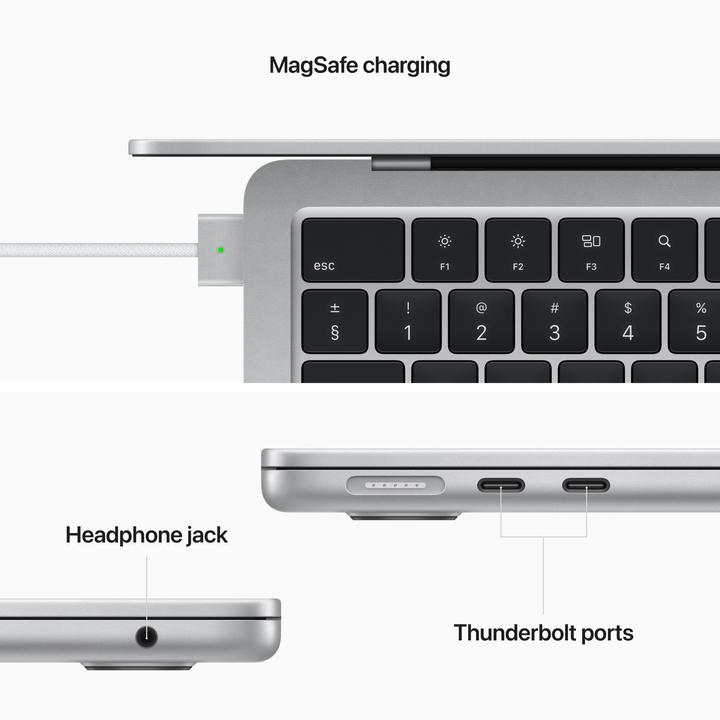 Immagine prodotto Apple MacBook Air – 2022 (13.60", M2, 16 GB, 256 GB, CH)