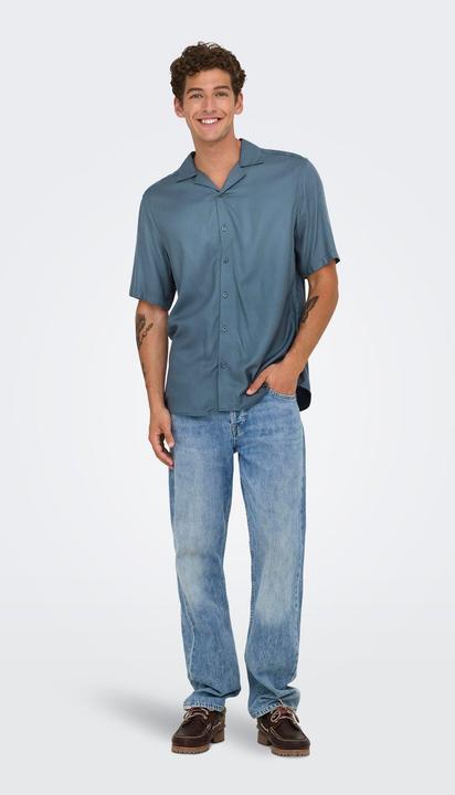Produktbild Only & Sons Onsdash Life Reg Visc Res Ss Shirt (L)