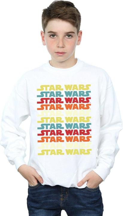 Immagine prodotto Star Wars Retro Repeat Logo Felpa Ragazzi (140, 146)