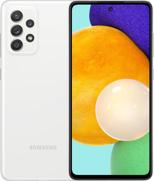 Image du produit Samsung Galaxy A52 5G EU (256 Go, Blanc, 6.40", Double SIM, 64 Mpx, 5G)