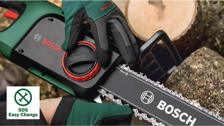 Produktbild Bosch Home & Garden Kettensäge UniversalChain 35: 2x Sägekette (Elektro Kettensäge)