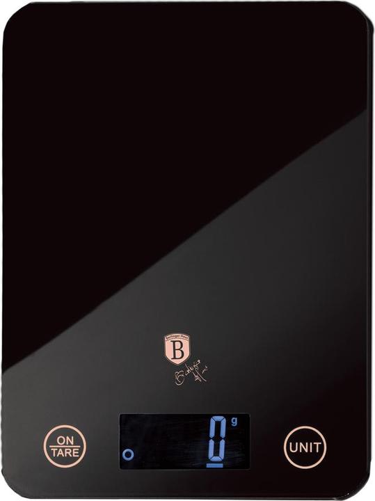 Produktbild BerlingerHaus Digitale Küchenwaage max. 5 kg Black Rose Collection