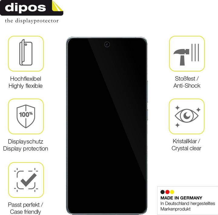 Image du produit Dipos Film de Protection d’écran Full-Cover 3D (2 pièce(s), Vivo X100 Pro)