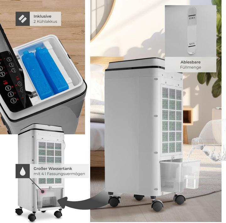 Image du produit tectake Climatiseur (10 m²)