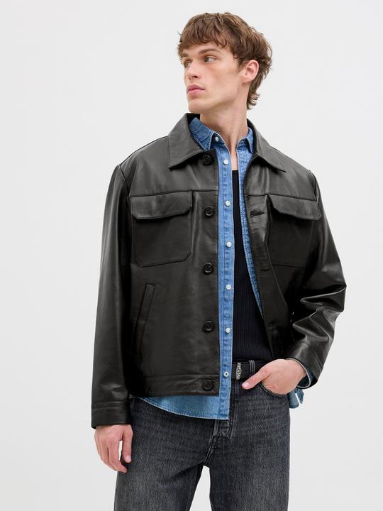 Produktbild Jack & Jones Lederjacke Lederjacke (M)