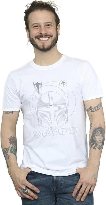 Produktbild Star Wars The Mandalorian Rings Helmet TShirt (3XL)
