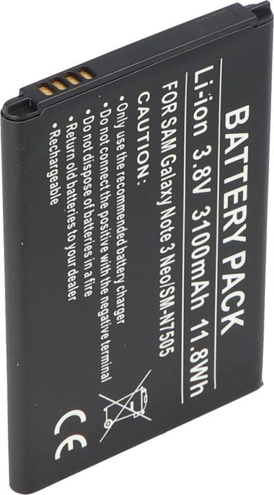 Actual product image AccuCell Battery Samsung Galaxy Note 3 Neo, SM-N7505