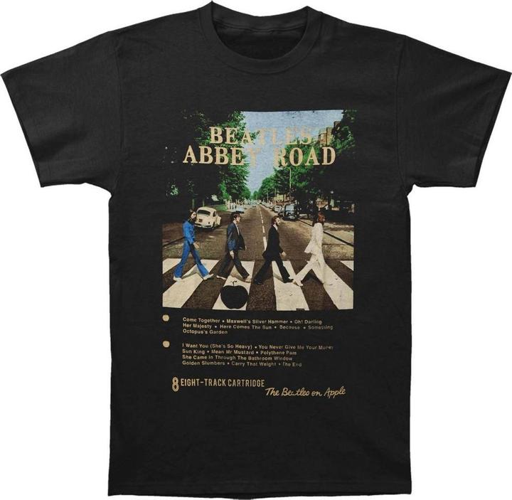 Immagine prodotto 8 Track Maglietta Abbey Road Adulto Unisex (S)