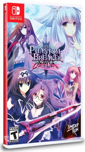 Actual product image Phantom Breaker Omnia SWITCH US Limited Run (Switch, Switch Lite, Switch OLED)