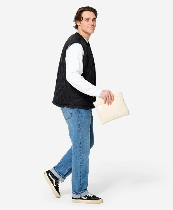 Actual product image Btwin Fahrrad Regenponcho City 540 Sichtbarkeit bei Nacht khaki/beige (M/L)