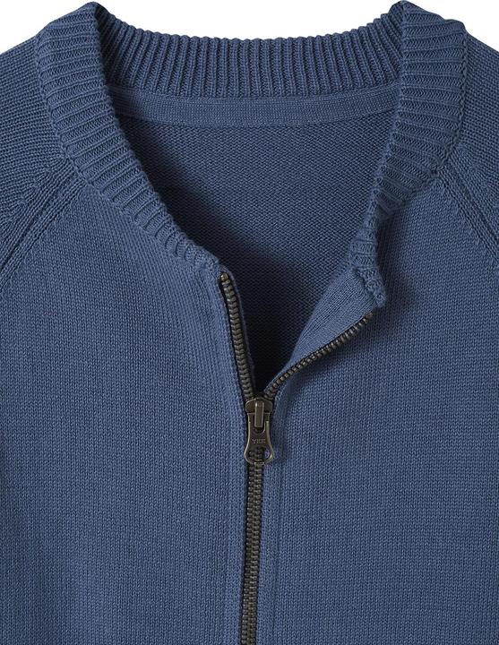Produktbild Vertbaudet Jungen Strickjacke im College-Look Oeko-Tex (128)
