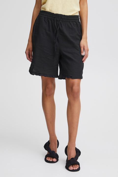 Actual product image B.young BYFALAKKA FRILL SH - 20812977 (36)