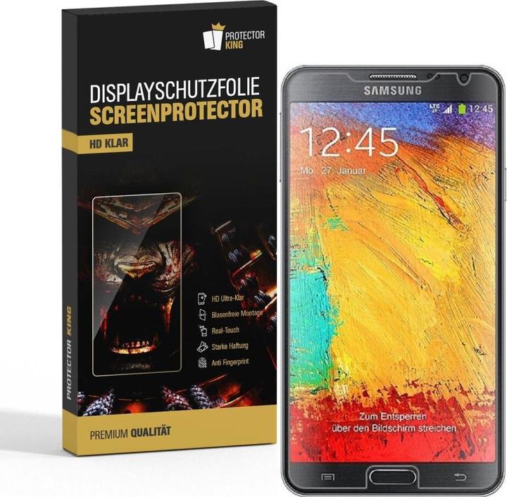 Actual product image Protectorking 4x Displayschutz HD Klar (4 Piece, Samsung Galaxy Note 3 Neo)