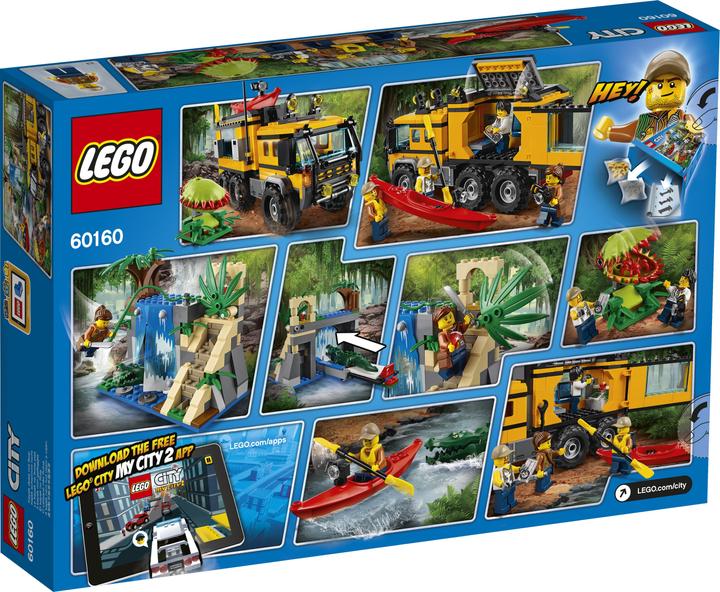 Produktbild LEGO Mobiles Dschungel-Labor (60160, LEGO City)