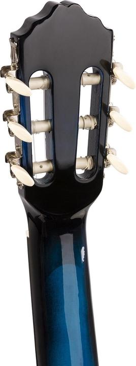 Produktbild Max Konzertgitarre SoloArt Set Blau (Akustik Gitarren Set, Holz)