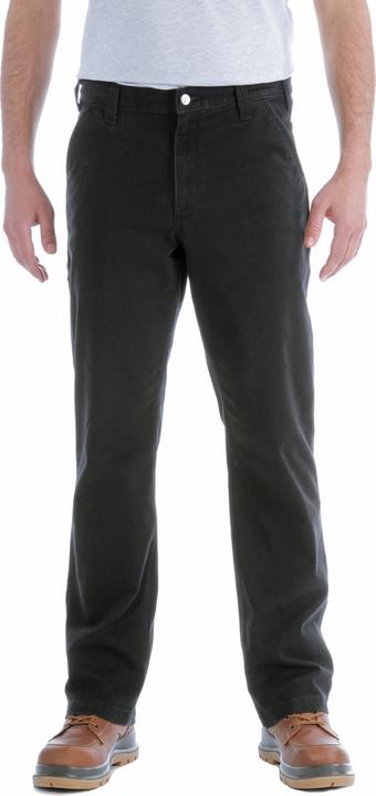Productafbeelding Carhartt STRETCH DUCK DUNGAREE ZWART maat W30/L32 (W30/L32)
