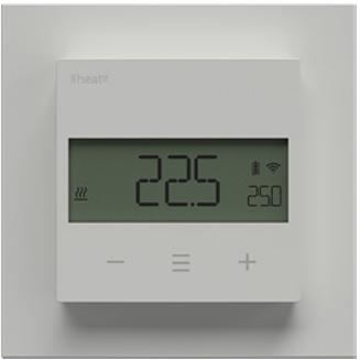 Produktbild Heatit Z-Temp3 Batteriebetriebenes Thermostat 800er Serie (Weiss RAL 9003)