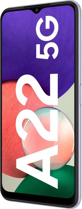 Produktbild Samsung Galaxy A22 5G EU (128 GB, Violet, 6.60", Dual SIM, 48 Mpx, 5G)