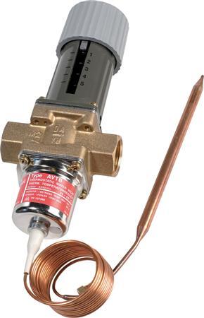 Actual product image Danfoss AVTB valve 3/4 20-60 - size 9mm Føler 003N8230