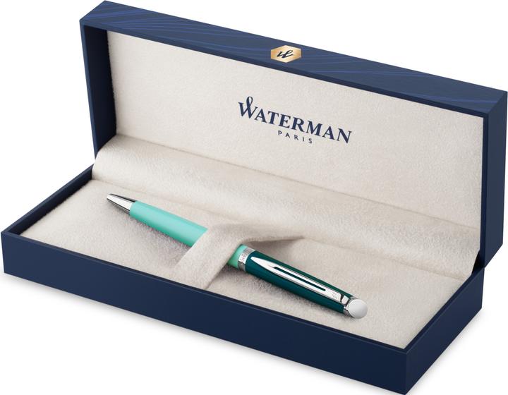 Immagine prodotto Waterman Proiettili. Scatola regalo Hemisphere Colour Blocking Green C.C. M bl. (Argento, Verde, 1 x)