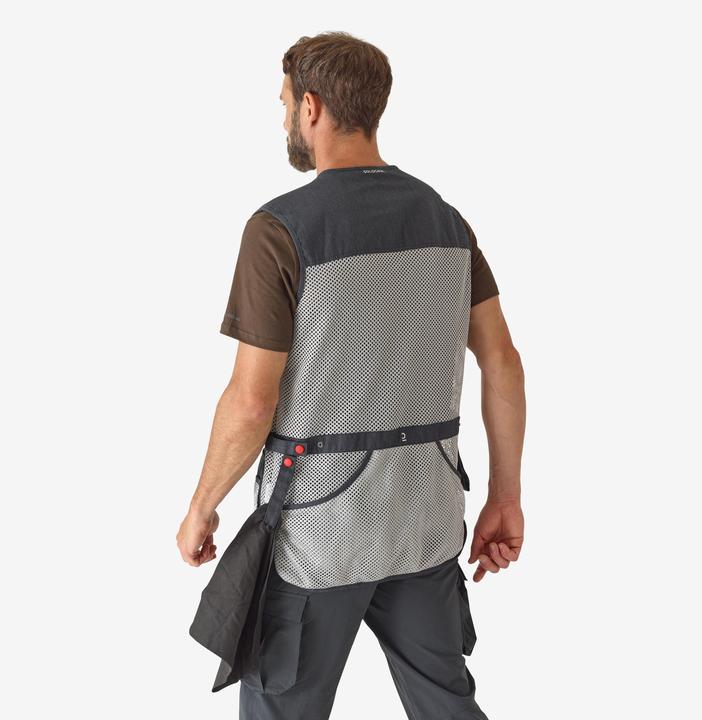 Immagine prodotto Solognac Gilet da caccia 100 grigio/nero