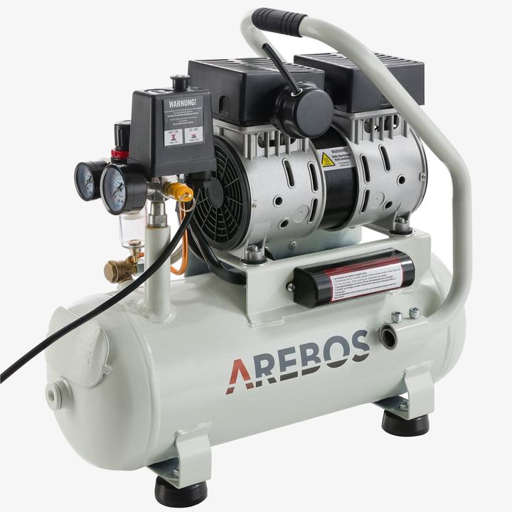 Produktbild Arebos Flüsterkompressor (8 Bar, 12 l)