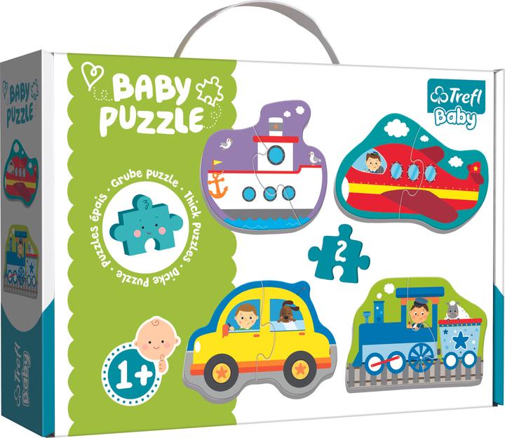 Actual product image Trefl Baby Classic vehicle (207 pieces)