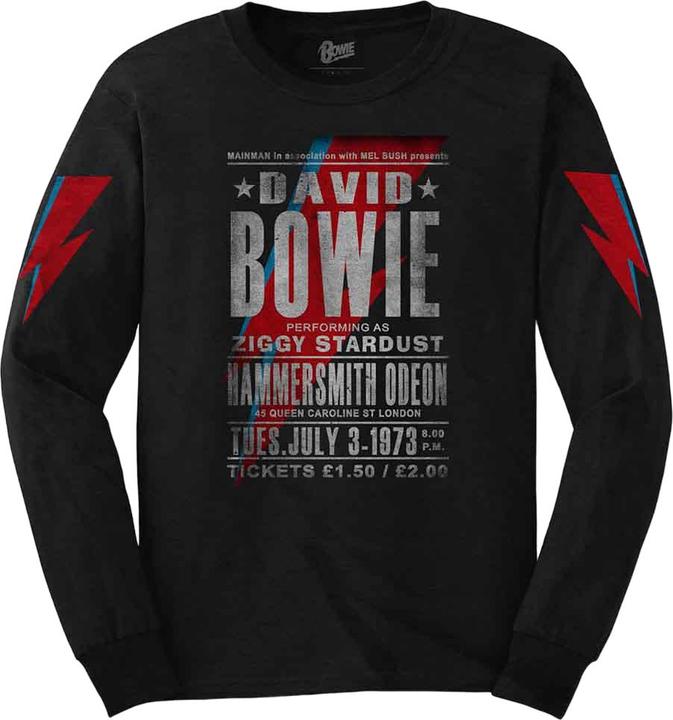 Produktbild David Bowie Hammersmith Odeon TShirt Langärmlig (XXL)