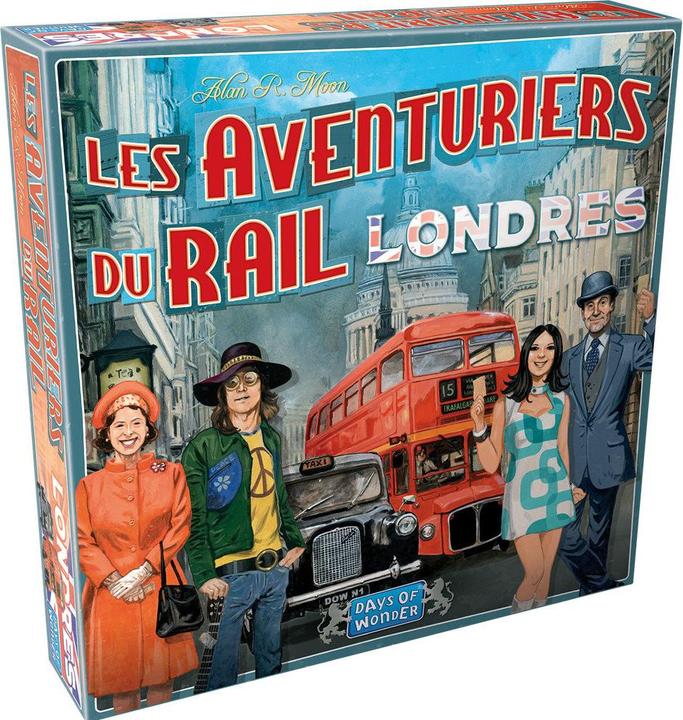 Produktbild Days of Wonder Ttr Les Aventuriers Du Rail Londres (Fr) (Französisch)