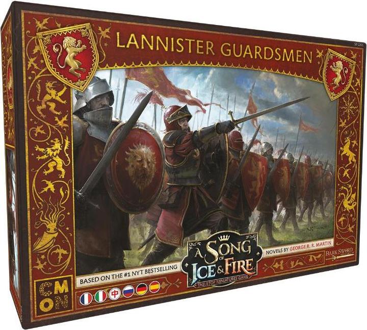 Immagine prodotto Cmon CMN0058 - A Song of Ice & Fire - Guardie Lannister, espansione per 2 giocatori dai 14 anni in su (Spagnolo)