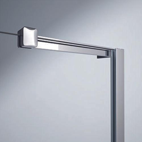 Actual product image Hüppe HÃPPE Xtensa pure side panel for walk-in sliding door 1-piece, with fixed segment, width:100cm, lef (211 cm, 106 cm, 6 cm)