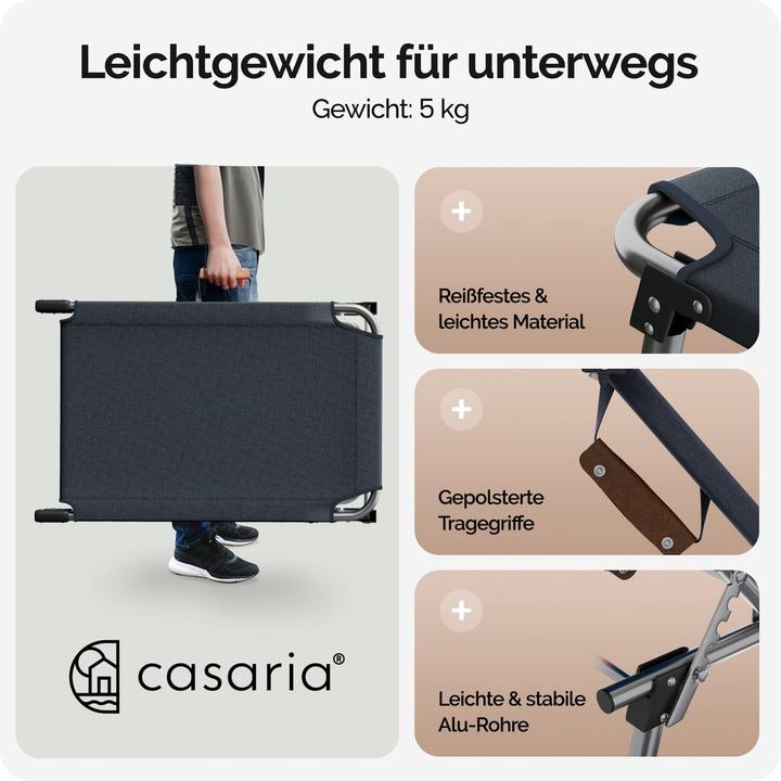 Actual product image Casaria Sun lounger (190 cm)
