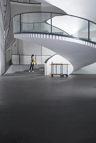 Produktbild Vermop Reinigungswagen EQUIPE, LxBxH 1510x560x1120 mm, Entsorgungseinheit abkoppelbar (1 Stk.)