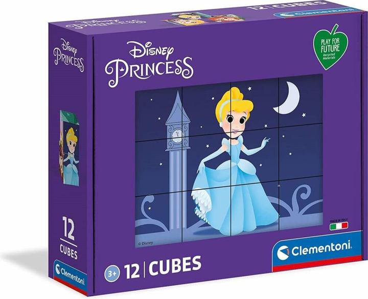 Produktbild Clementoni Würfel Puzzle Princess g (12 Teile)
