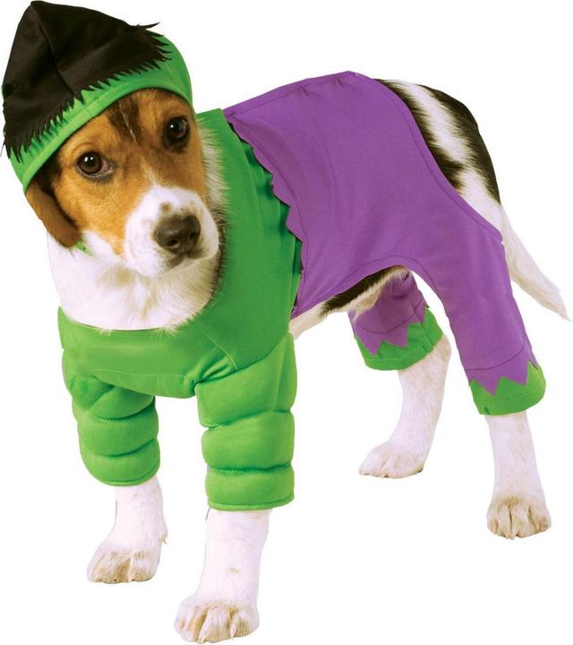 Actual product image Hulk Incredible Muscles Dog Costume (XL, Dog costume)