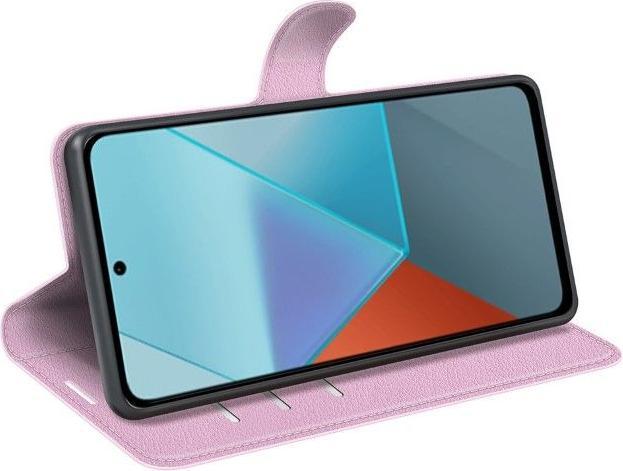 Actual product image MU Classic Litchi Leather Bookcover Series (Xiaomi Redmi Note 13 Pro 5G)
