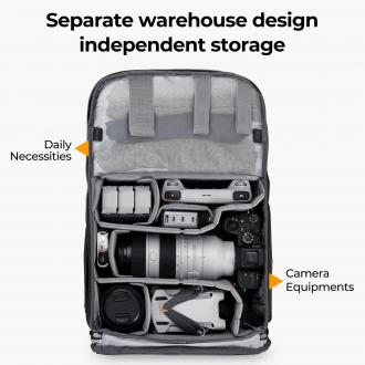 Immagine prodotto K&F Concept Concept Beta Backpack 20l Zaino fotografico - Verde (Borsa a tracolla per fotocamera, 20 l)