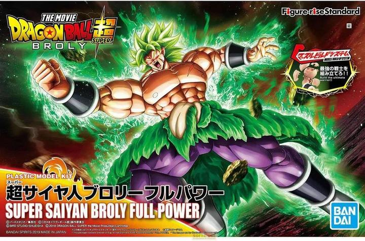Actual product image Banpresto Model Kit Dragon Ball Funkoe Rise Super Saiyan Broly Fullpow