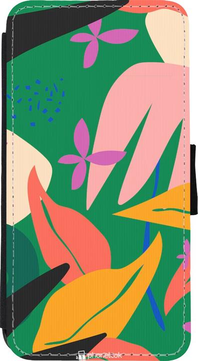 Image du produit PhoneLook Coque Wallet noir Abstract Jungle (Apple iPhone XS Max)