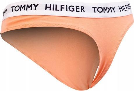 Image du produit Tommy Hilfiger Organic Cotton Logo Thong Medium Papaya Punch (M)