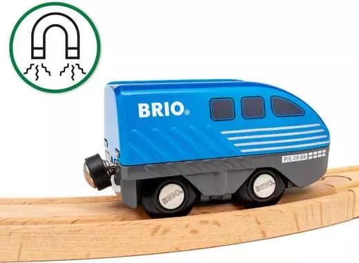 Produktbild Ravensburger BRIO World – 36019 Zug mit Rückziehmotor | Spielzeugzug für Kinder ab 3 Jahren