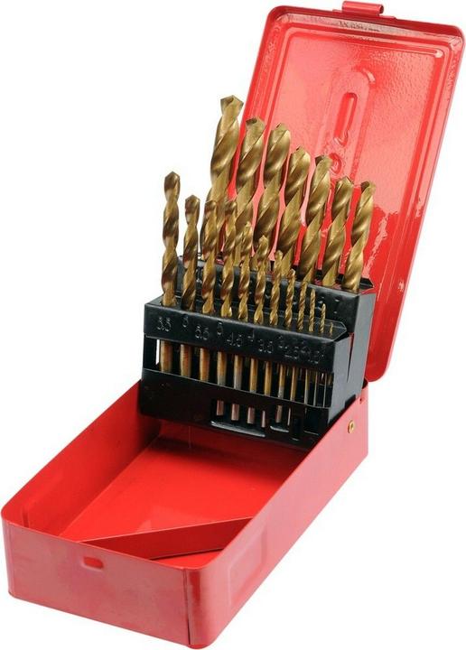 Toya Titanium 19-teiliges Metallbohrer-Set (1,0 - 10,0 mm)