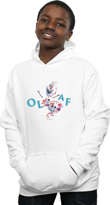 Actual product image Disney Boys Frozen 2 Olaf Leaf Jump Hoodie (116)