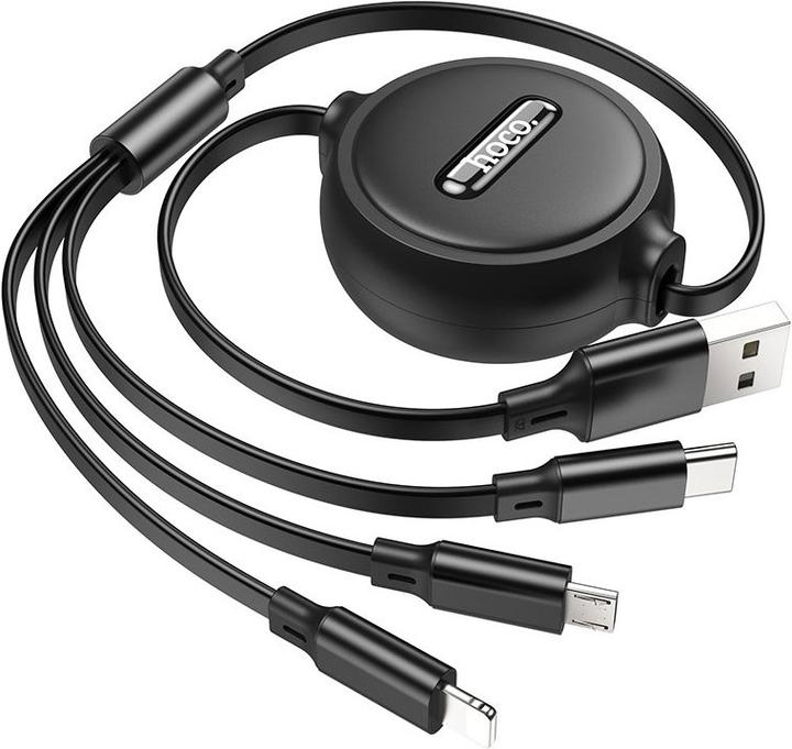 Image du produit Hoco X75 Câble de charge 3 en 1 (1 m, USB 3.0)