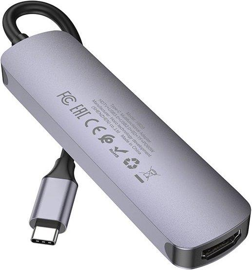 Immagine prodotto Hoco HB28 Multi Hub (USB-C, 6 Porti)