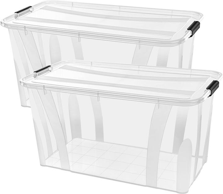Actual product image Siena Home Set of 2 storage box 32 l (51 x 38.5 x 23 cm, 49 l)