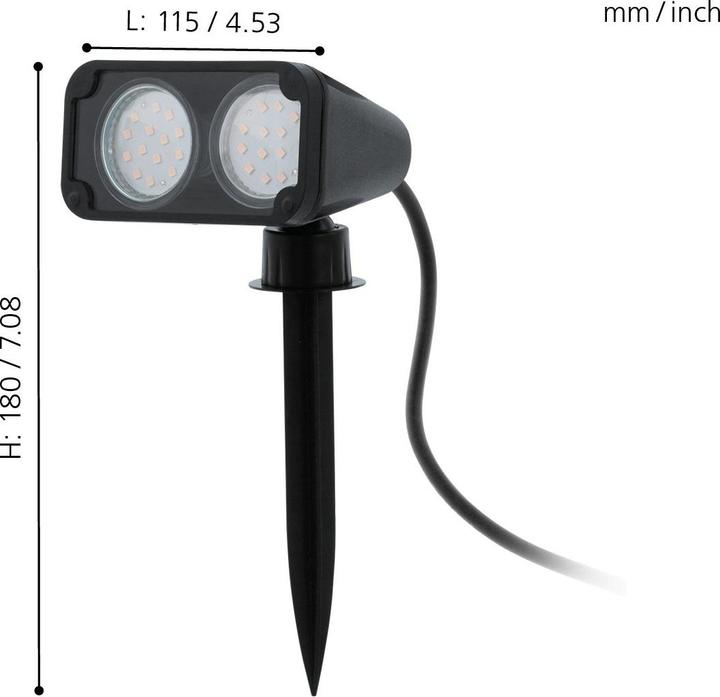 Produktbild EGLO Nema (480 lm, GU10, IP54)