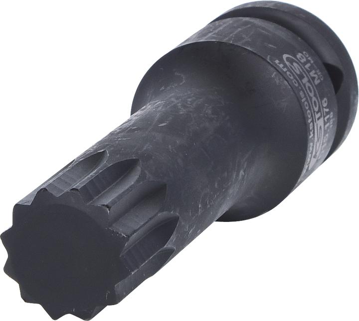 Produktbild KS Tools 1/2" Kraft-Bit-Stecknuss XZN,lang,M18