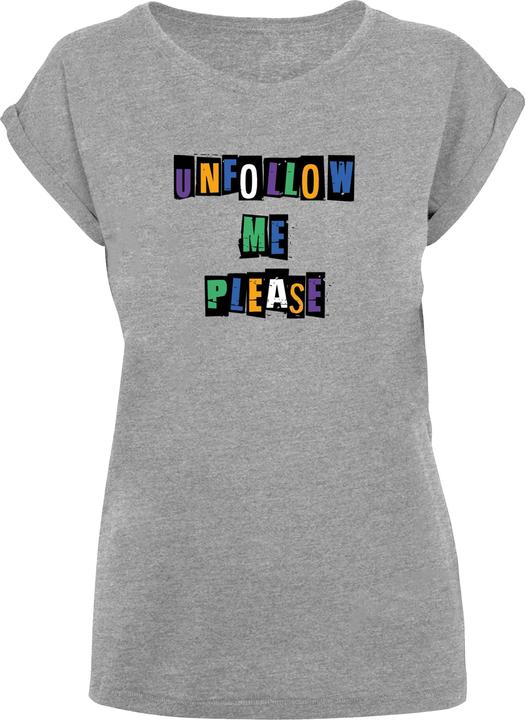 Produktbild Merchcode Ladies Please X Extended Shoulder Tee - 111659 (XL)