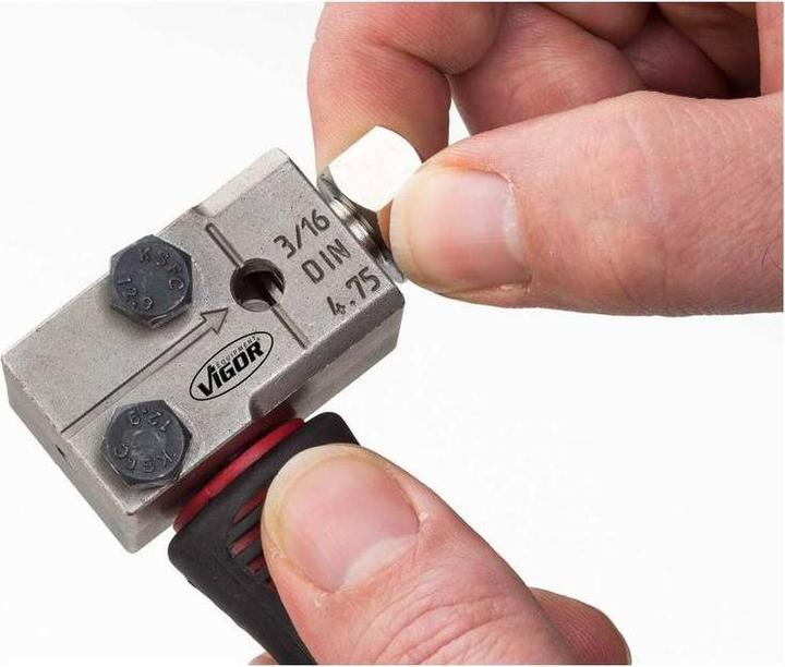 Actual product image Vigor Flaring tool for ∅ 4.75 mm ∙ V4416 ∙ Number of tools: 5